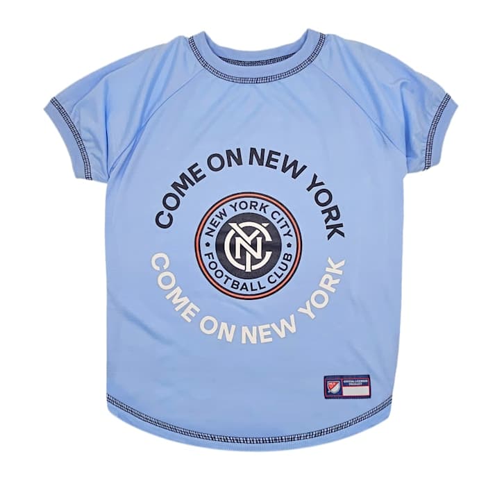 Pets First MLS Pet T-Shirt Shirt, New York City FC, XL