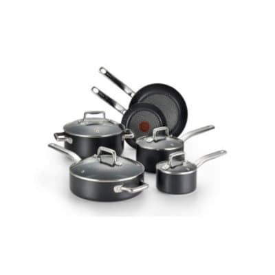 T-fal ProGrade Nonstick Aluminum Cookware, 10 piece