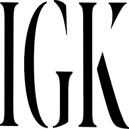 IGK Hair logo