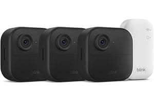 Blink Outdoor 4 – Wireless smart security camera, two-year battery life, 1080p HD day and infrared night live view, two-way t