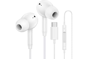 USB C Wired Earbuds Ear Buds for iPhone 17 16 Pro Max 16e 16 Plus 16Pro 15 Pro Max 15 Plus 15Pro 15 USBC in-Ear Headphones Wi
