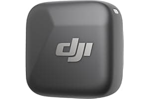 DJI Mic Mini Transmitter (Infinity Black), Ultralight, Wireless Lavalier Microphone for DJI Action 5 Pro/Osmo Pocket 3, Noise