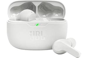 JBL Vibe Beam - True Wireless JBL Deep Bass Sound Earbuds, Bluetooth 5.2, Water & Dust Resistant, Hands-free call with VoiceA