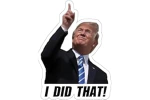 Trump I Did That Stickers, 2.5inch I Did That Trump Sticker 100PCS