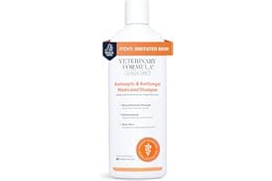 Veterinary Formula Clinical Care Antiseptic and Antifungal Medicated Shampoo for Dogs & Cats, 16 Fl Oz – Helps Alleviate Scal