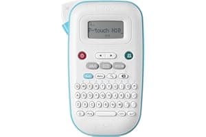 Brother P-Touch PT-N10 Personal Handheld Label Maker, Portable and Prints, P-Touch Btag ~½” (12mm) Wide Color Personalized La