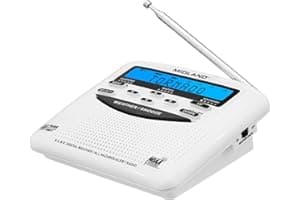 Midland - WR120B - NOAA Emergency Weather Alert Radio - Localized Programming, Trilingual Display, 60+ Emergency Alerts, Alar