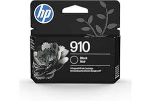 HP 910 Black Ink Cartridge | Works with OfficeJet 8010, 8020 Series, OfficeJet Pro 8020, 8030 Series | Eligible for Instant I