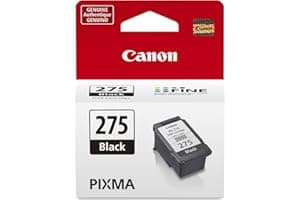 Canon PG-275 Genuine Black Ink Cartridge, Compatible with TS3520/3522, TR4720/4722, TS3720/3722