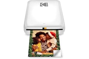 KODAK Step Instant Smartphone Photo Printer - Portable Mini Color Wireless Mobile Printer - Zink 2x3” Sticky-Back Photos - Bl