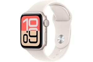 Apple Watch SE 3 [GPS 40mm] Smartwatch with Starlight Aluminum Case with Starlight Sport Band - S/M. Fitness and Sleep Tracke