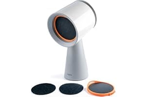 BREETEE Portable Range Hood Kitchen–5-Layer Filter Compact Desktop Exhaust Fan, Powerful 3-Speed Smoke Removal, Low Noise Cou