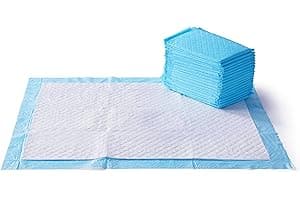 Amazon Basics Dog and Puppy Pee Pads with 5-Layer Leak-Proof Design and Quick-Dry Surface for Potty Training, Heavy Duty Abso