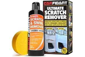Carfidant Scratch Repair and Swirl Remover - Car Paint Scratch Remover & Restorer Kit with Buffer Pad - Polishing & Waxing Ki