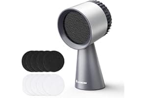 AAOBOSI Portable Range Hood,Desktop Range Hood with Larger Caliber,3 Speed Kitchen Exhaust Fan, Low Noise,Oil Collection Cup,