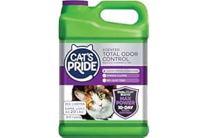 Cat's Pride Max Power: Total Odor Control - Up to 10 Days of Powerful Odor Control - Strong Clumping - 99% Dust Free - Multi-