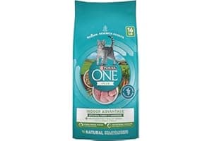 Purina ONE Natural, Low Fat, Weight Control, Indoor Dry Cat Food, +Plus Indoor Advantage - 16 lb. Bag