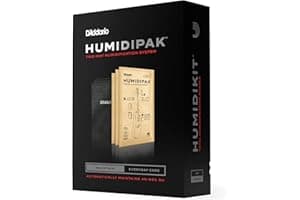 D'Addario Guitar Humidifier System - Humidipak Maintain Kit - Automatic Humidity Control System - Maintenance-Free, Two-Way H