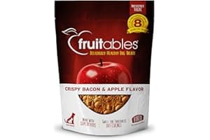 Fruitables Baked Dog Treats, Healthy Pumpkin Treat for Dogs, Low Calorie & Delicious, Free of Wheat, Corn and Soy, Made in th
