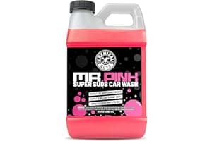 Chemical Guys Mr. Pink Car Wash Soap - 64 oz Super Suds Foaming Car Wash Soap for Cannon, Blaster, or Bucket Washing - pH Bal