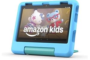 Amazon Fire HD 8 Kids tablet (newest model), ages 3-7. With bright 8" HD screen. Includes ad-free and exclusive content, pare