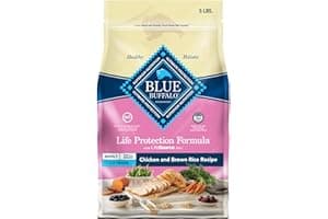 Blue Buffalo Life Protection Formula Natural Adult Small Breed Dry Dog Food, Chicken and Brown Rice 5-lb Trial Size Bag