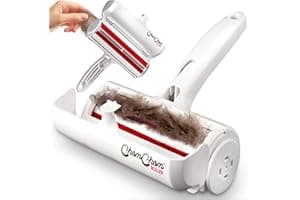 ChomChom Roller Pet Hair Remover – Original Size Reusable Lint Roller for Cat & Dog Hair on Furniture, Couch, Carpet, Car, Ru