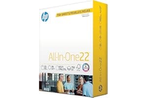 HP Papers | 8.5 x 11 Paper | All In One 22 lb | 1 Mega Ream - 750 Sheets | 96 Bright | Made in USA - FSC Certified | 207750R