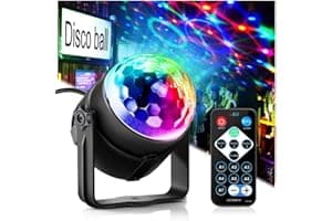 Party Lights,Disco Light Disco Ball Dj Rave Lights Strobe Lights Sound Activated Stage Lights Projected Effect Dancing Light 