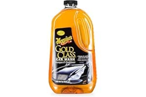 Meguiar's Gold Class Car Wash – Premium Foaming Auto Wash Soap, High Gloss Finish, Safe for Clear Coats, Deep Cleans without 