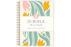Official Spiral Bible® The Bible in a Year | 52 Week Guided Bible Study & Daily Reading Plan | Spiritual Companion & Journal 