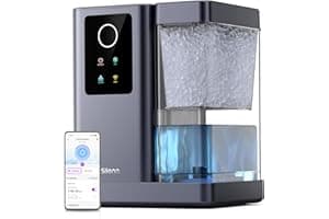 Silonn Nugget Ice Maker Countertop with APP & Voice Control, Self Cleaning Ice Machine with 3L Large Water Tank, 40 lbs/24H S