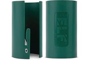 Little ELF Wrapping Paper Cutter (2-Pack) | As seen on Shark Tank | Made in USA | Green | Holiday Gift Wrap Paper Roll Holder