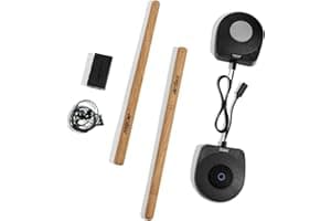 AeroBand Electronic Drum Set PocketDrum2 MAX 2025, Air Drum Sticks & Pedals & Bluetooth Adapter, Play Drum Anywhere Anytime, 