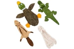 Best Pet Supplies Squeaky Dog Toys with Soft Durable Fabric for Small, Medium and Large Pets Interactive Toy for Indoor Play,