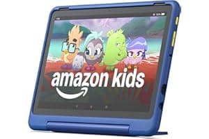 Amazon Fire HD 10 Kids Pro tablet (newest model) ages 6-12. Bright 10.1" HD screen, includes ad-free content, robust parental