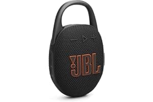 JBL Clip 5 - Ultra-Portable, Waterproof & Dustproof Bluetooth Speaker, Big JBL Pro Sound with Punchy bass, Integrated Carabin