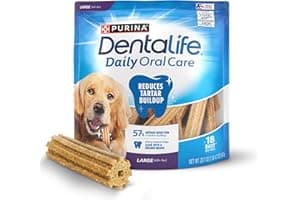 Purina DentaLife Made in USA Facilities Large Dog Dental Chews, Daily - 18 ct. Pouch