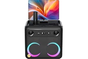 Ikarao Smart Karaoke Machine for Adults - with Lyrics Display, 32GB Karaoke Tablet, 2 Wireless Mics, Professional Karaoke Sys