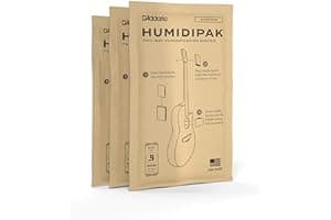 D'Addario Accessories Guitar Humidifier Packs - Two-Way Humidification System Conditioning Packets - For Maintaining Proper G