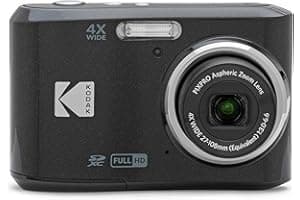 KODAK PIXPRO Friendly Zoom FZ45-BK 16MP Digital Camera with 4X Optical Zoom 27mm Wide Angle and 2.7" LCD Screen (Black)