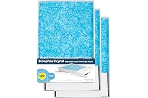 PetSafe ScoopFree Disposable Crystal Cat Litter Tray - Easy Cleaning Box - Refill Tray for Electric Litter Box - Fresh Scent 