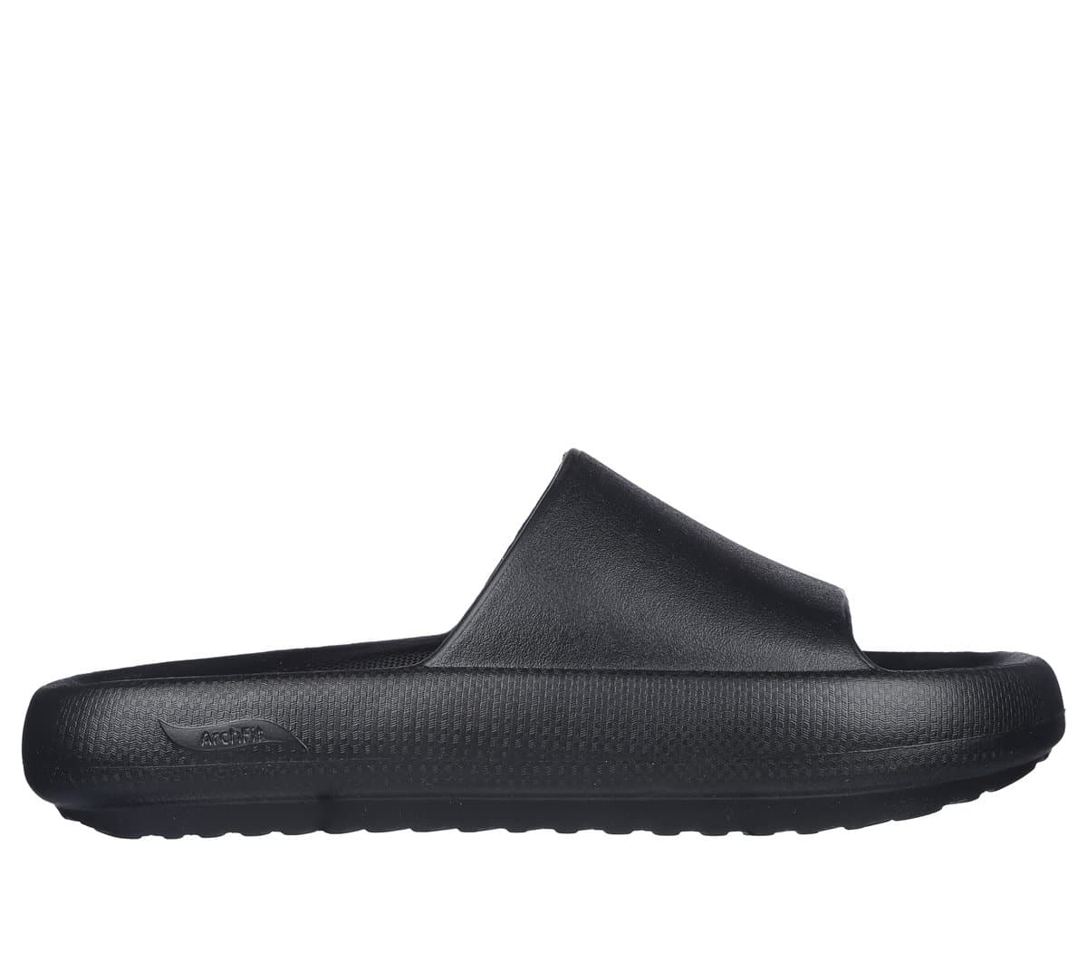 Skechers Women's Foamies: Arch Fit Horizon Sandals | Size 6.0 | Black | Synthetic | Vegan | Machine Washable
