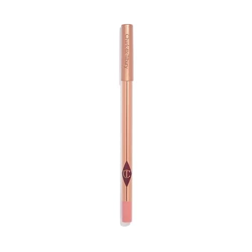 Charlotte Tilbury Lip Cheat Lip Liner Pencil - Gives Lips a Fuller-Looking, Defined Pout - Enriched with Jojoba Oil & Hyaluronic Acid - Waterproof, Smudge-Proof & Transfer-Proof - Pillow Talk Fair - Image 4
