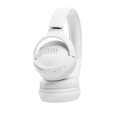 JBL Tune 510BT - Bluetooth headphones with up to 40 hours battery, microphone for call, foldable and comfortable, Android and iOs compatible (White) - Image 3