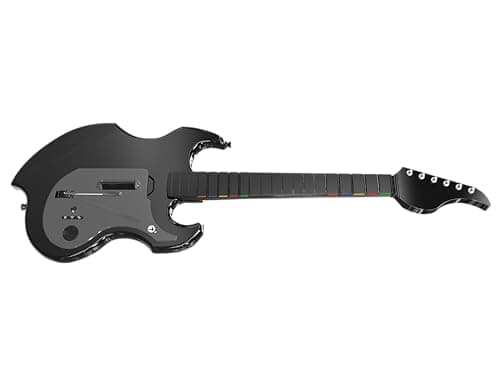 PDP RIFFMASTER Wireless Guitar Controller for Xbox Series X|S, Xbox One, Windows 10/11 PC, Rock Band 4, Fortnite Festival, Audio Jack, Rechargeable Battery, Officially Licensed by Microsoft – Black - Image 11