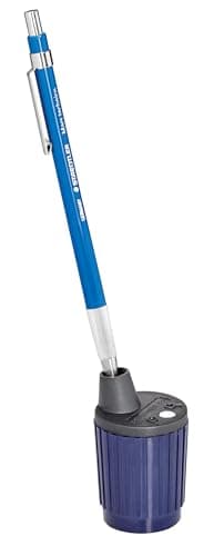 STAEDTLER Mars Lead Pointer - Precision Mechanical Pencil Sharpener with Auto-Stop for 2mm Pencils - Rotary Action with Dust Wiper & Adjustable Cone - Image 8