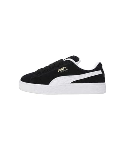 PUMA Suede XL (Big Kid) Sneaker, Black White, 6.5 US Unisex - Image 2