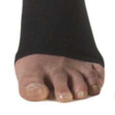 Truform 20-30 mmHg Compression Stockings for Men and Women, Thigh High Length, Dot-Top, Open Toe, Black, Medium Black Medium (1 Pair) - Image 9