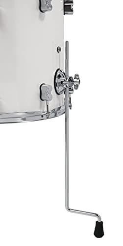 PDP By DW 7-Piece Concept Maple Shell Pack with Chrome Hardware Pearlescent White - Image 5